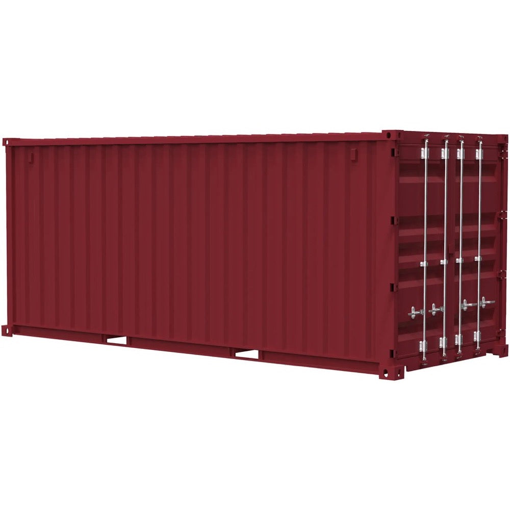 Fujimi 1/24 20ft Container (Maroon) Model Kit