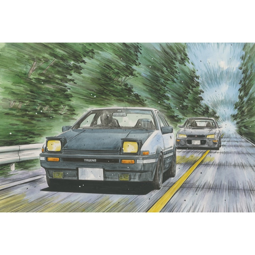 Fujimi 1/24 Treno AE86 Carbon Bonnet Takumi Fujiwara ISD-019 4968728183947