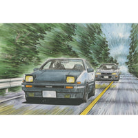 Fujimi 1/24 Treno AE86 Carbon Bonnet Takumi Fujiwara ISD-019 4968728183947