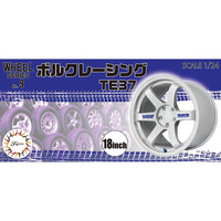 Fujimi 1/24 Volk Racing TE37 18inch Wheel-09 Wheels for Plastic Models