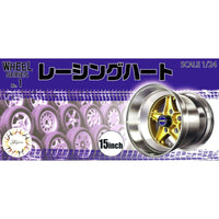 Fujimi 1/24 Racing Haert 15 Inch For Model Kit