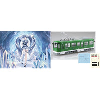 Fujimi 1/150 Yuki Miku Train 2025 Ver. (w/Series 3300 for Standard Color) (2-Car Set) (Unassembled Kit) Model Kit