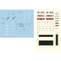Fujimi 1/150 Yuki Miku Train 2025 Ver. (w/Series 3300 for Standard Color) (2-Car Set) (Unassembled Kit) Model Kit