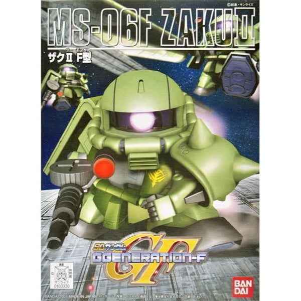 Bandai 5058273 BB218 MS-06F Zaku II SD Gundam |  Hobbies Online