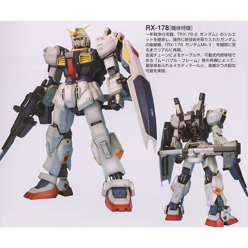 Bandai 5064872 PG 1/60 RX-178 Gundam Mk-II AEUG Zeta Gundam |  Hobbies Online