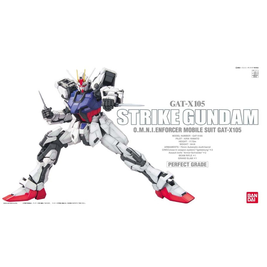 Bandai 5063054 PG 1/60 PG Strike Gundam Seed |  Hobbies Online