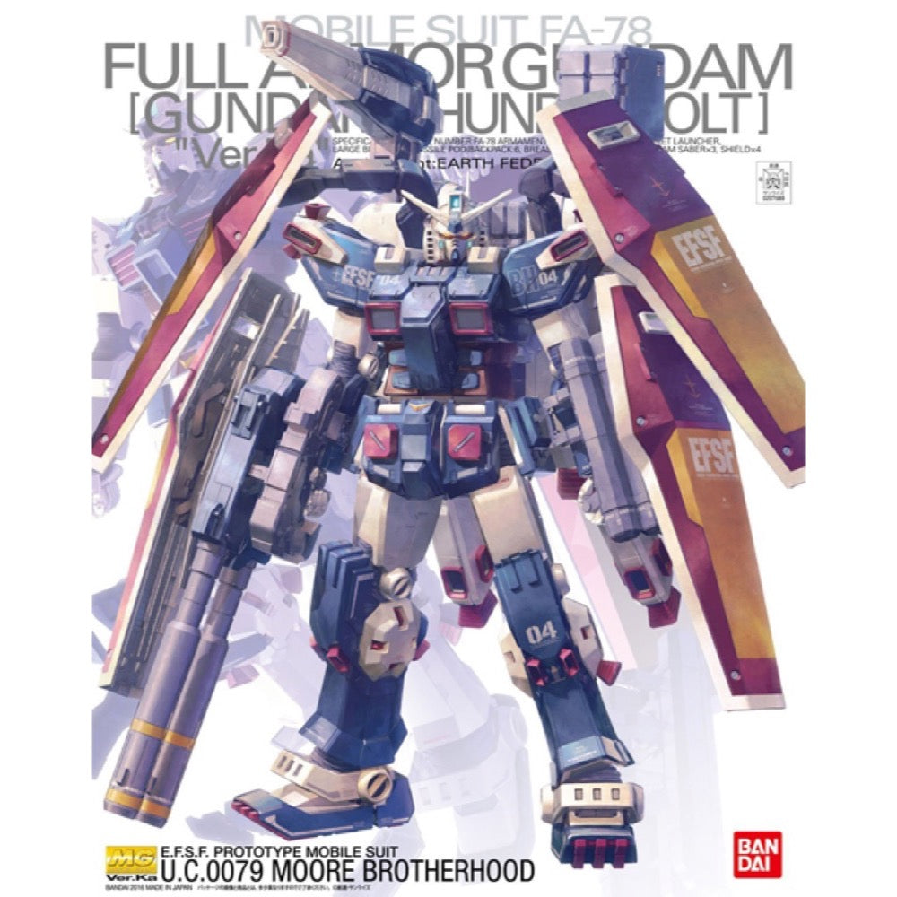 Bandai 5063049 MG 1/100 Full Armor Ver.Ka Gundam Thunderbolt |  Hobbies Online