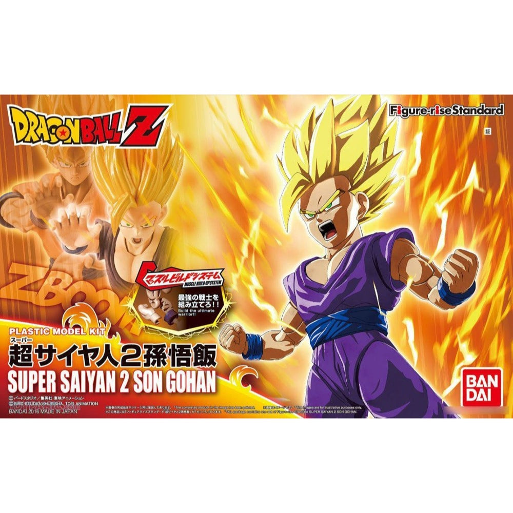 Bandai 50582141 Figure-rise Standard Super Saiyan 2 Son Gohan Dragon Ball Z |  Hobbies Online