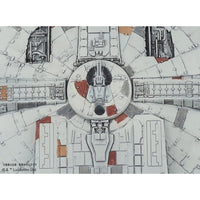 Bandai 5064109 Star Wars Vehicle Model 006 Millennium Falcon