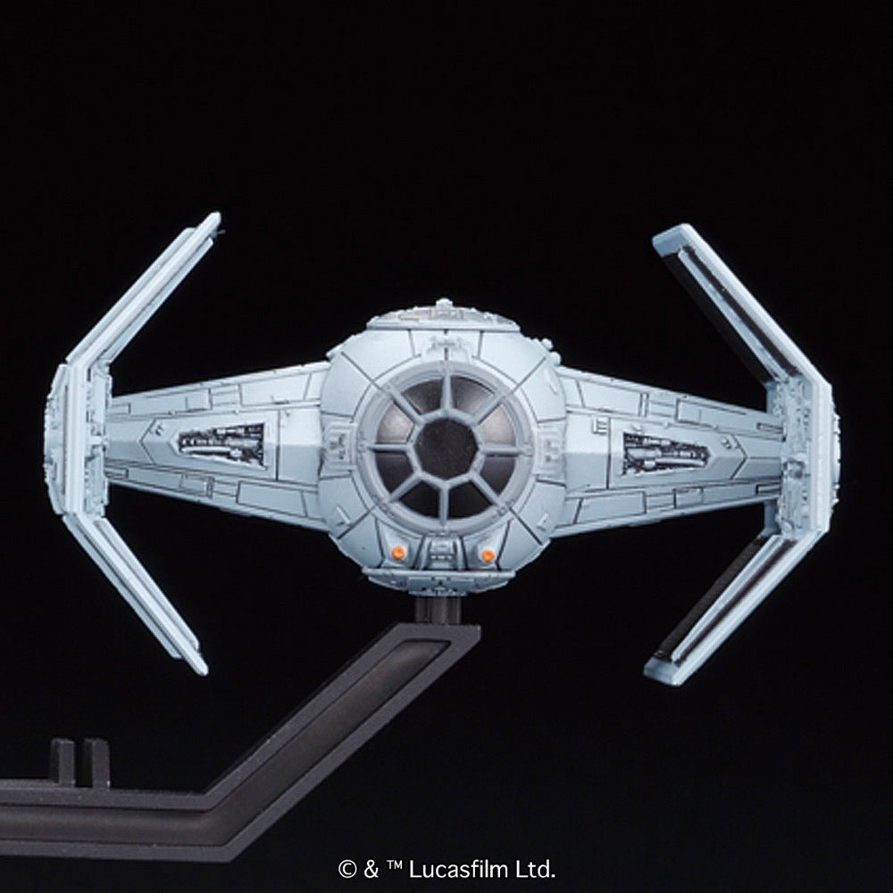 Bandai 5064110 Star Wars Vehicle Model 007 Tie Advanced X 1 and Fighter Set 0214502 4573102641106