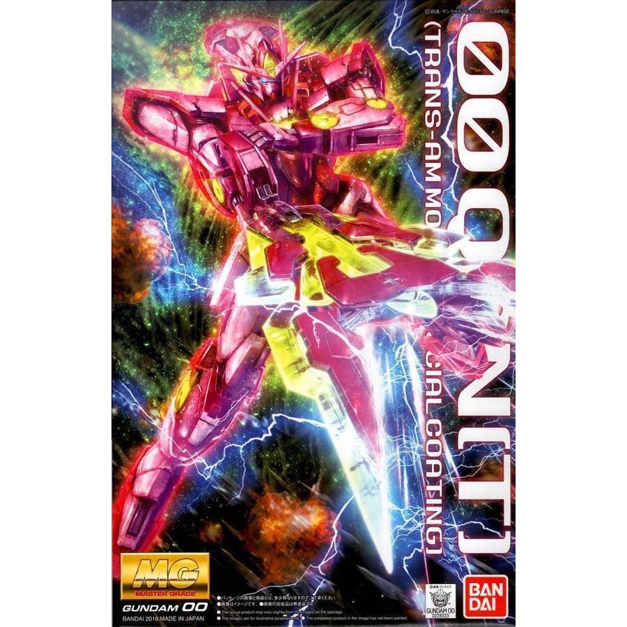 Bandai MG 1/100 00 Gundam Qan[T] (Trans-Am Mode) [Special Coating]