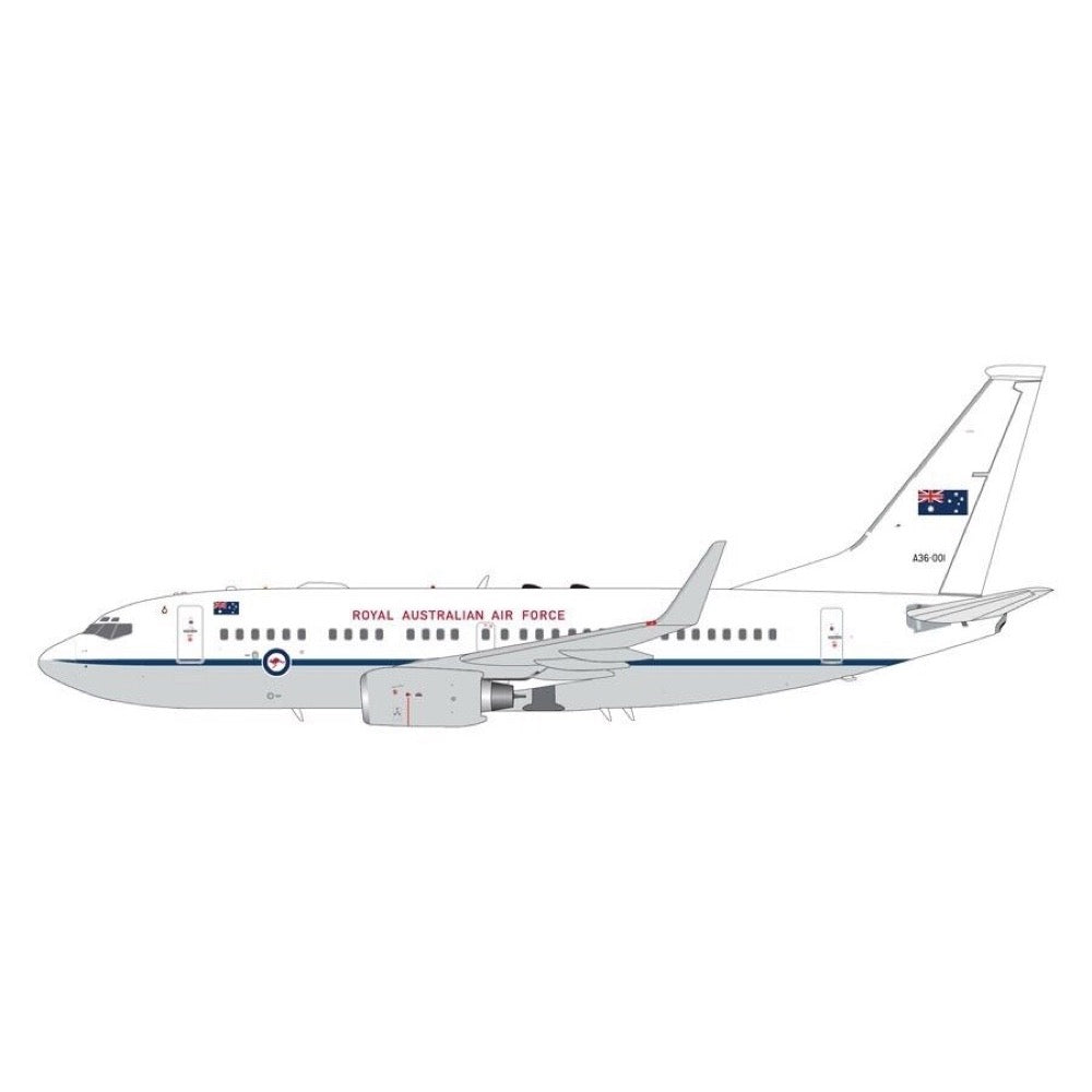 Gemini Jets G2RAA1222 1/200 Royal Australian Air Force B737-700S A36-001 RAAF