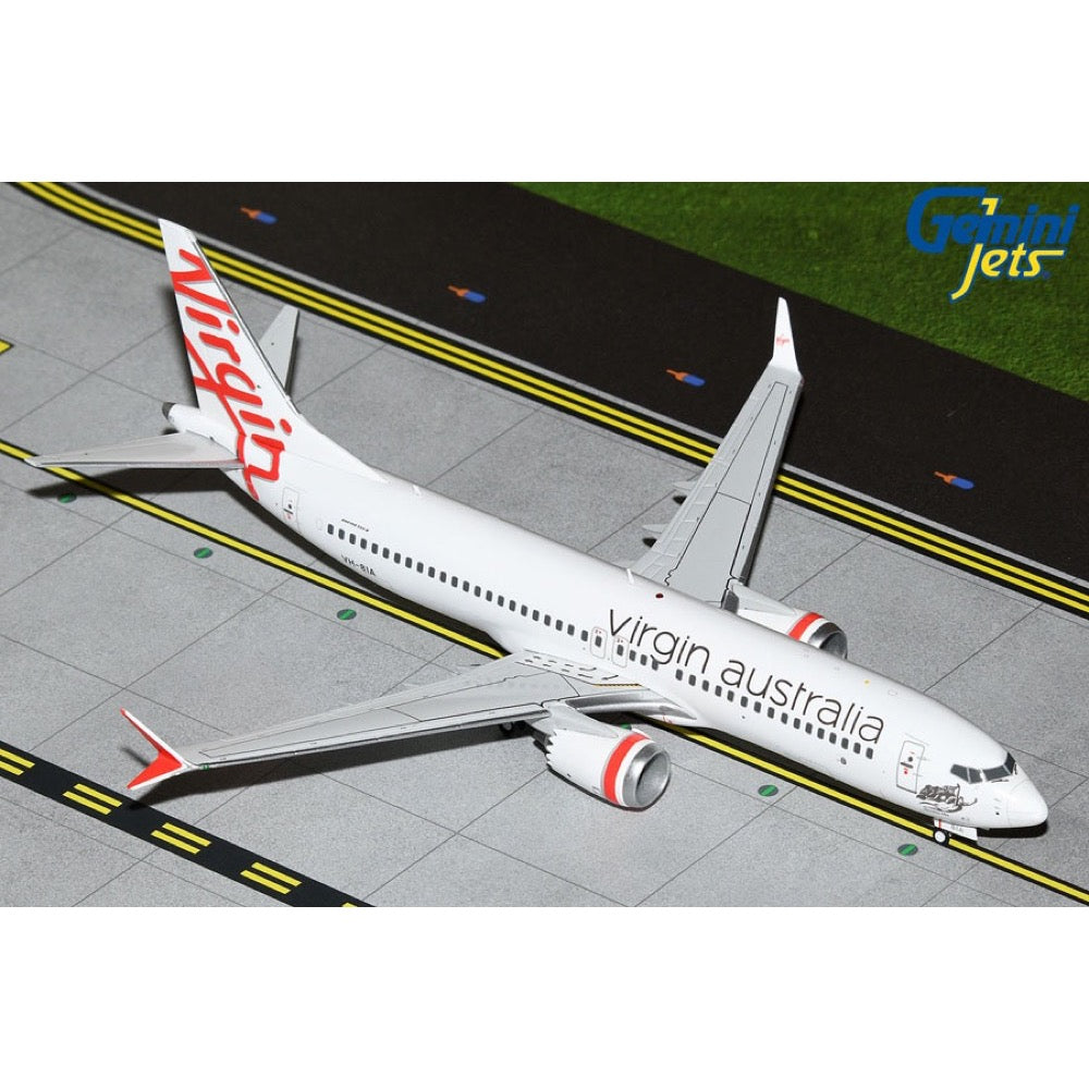 Gemini Jets G2VOZ943 1/200 Virgin Australia Airlines Boeing 737 MAX 8 VH-8IA