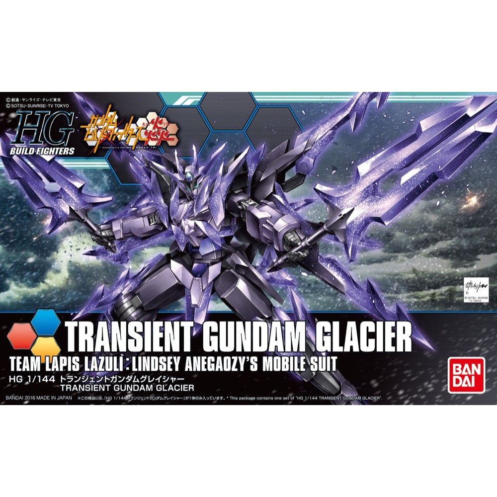 Bandai 5055443 HG 1/144 Transient Gundam Glacier Gundam Build Fighters |  Hobbies Online