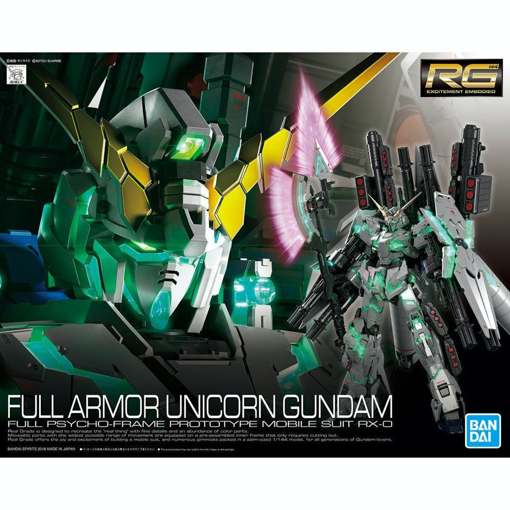 Bandai 5055586 RG 1/144 Full Armor Unicorn Gundam