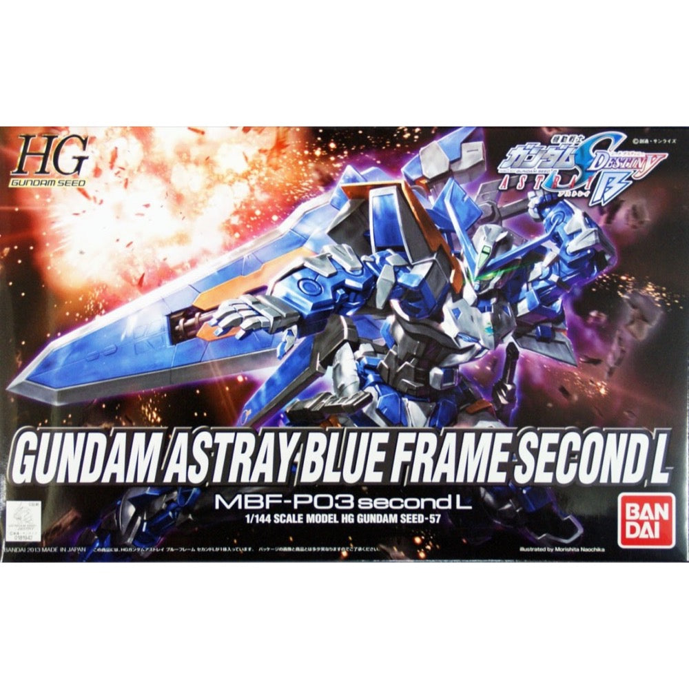 Bandai 5055601 HG 1/144 Gundam Astray Blue Frame Second Gundam Seed Frame Astrays |  Hobbies Online
