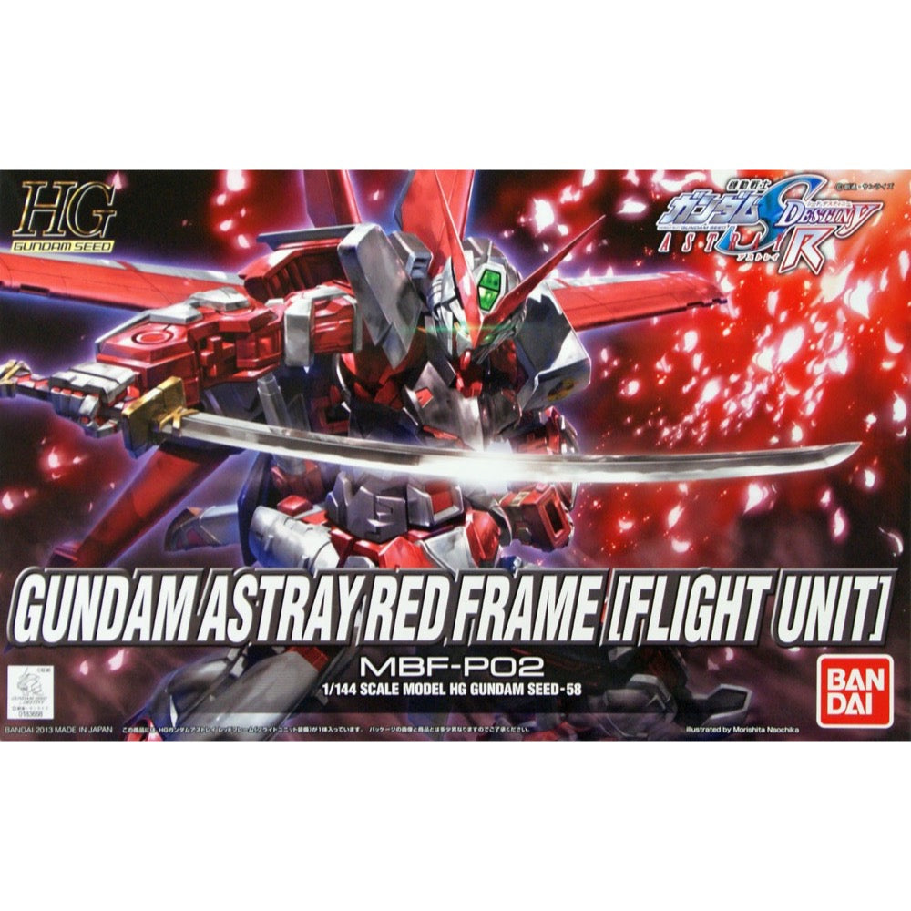 Bandai 5055602 HG 1/144 Gundam Astray Red Frame Flight Unit Gundam Seed Frame Astrays |  Hobbies Online