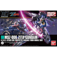 Bandai 5055611 HG 1/144 Zeta Gundam |  Hobbies Online