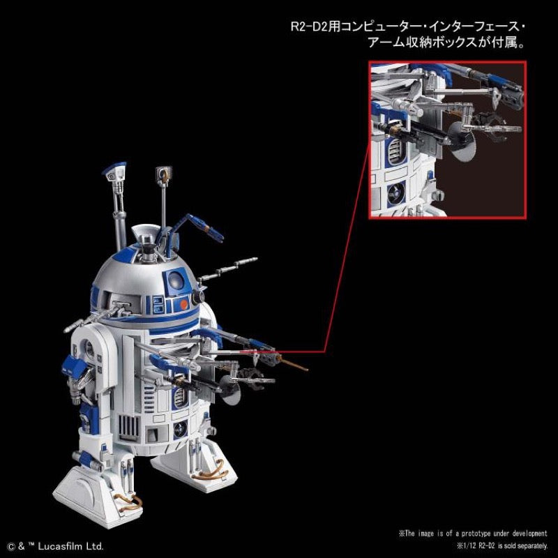 Bandai 5056764 1/12 Star Wars R5-J2 |  Hobbies Online