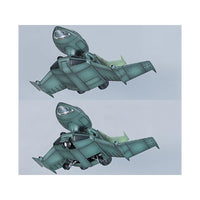 Bandai 5056996 EX-04 1/144 and 1/100 Dopp Fighter Gundam