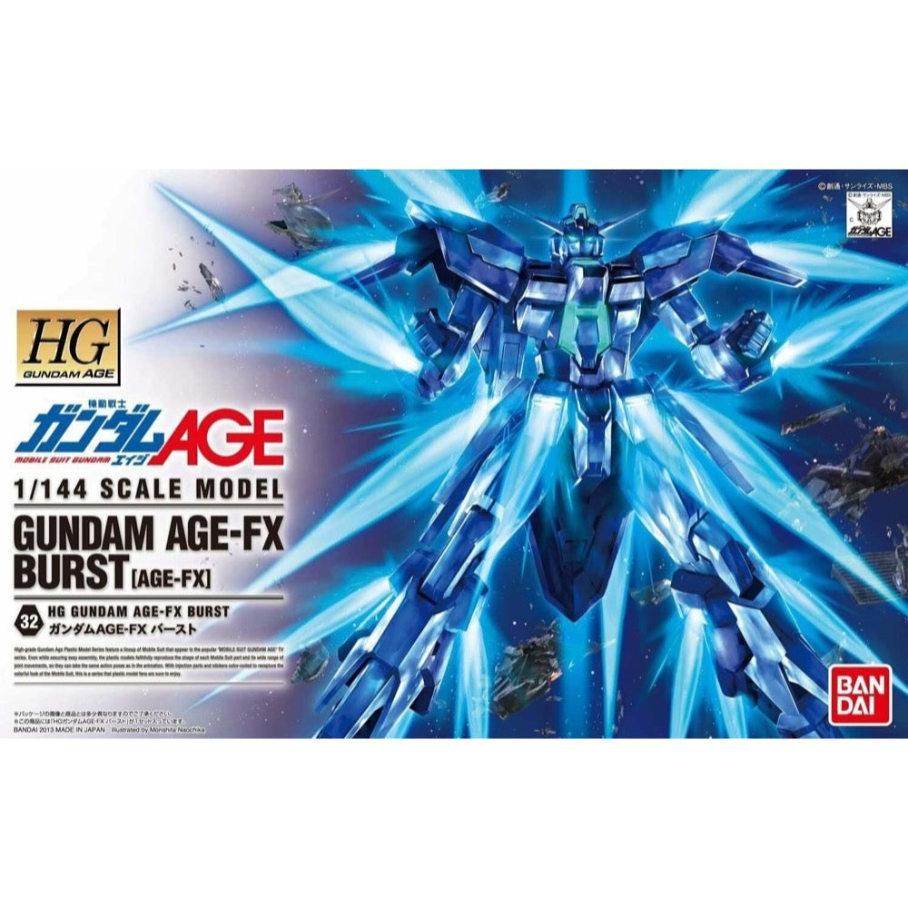 Bandai 5057389 HG 1/144 Gundam AGE-X Burst |  Hobbies Online