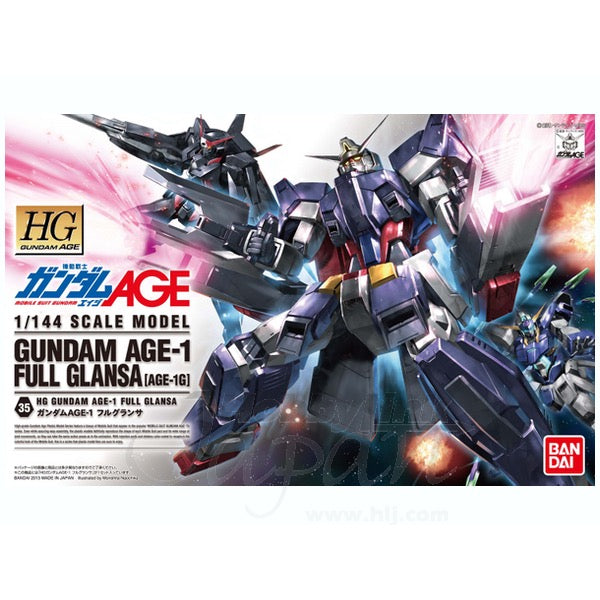 Bandai 5057390 HG 1/144 Gundam Age-1 Full Glansa [AGE-1G] Gundam AGE