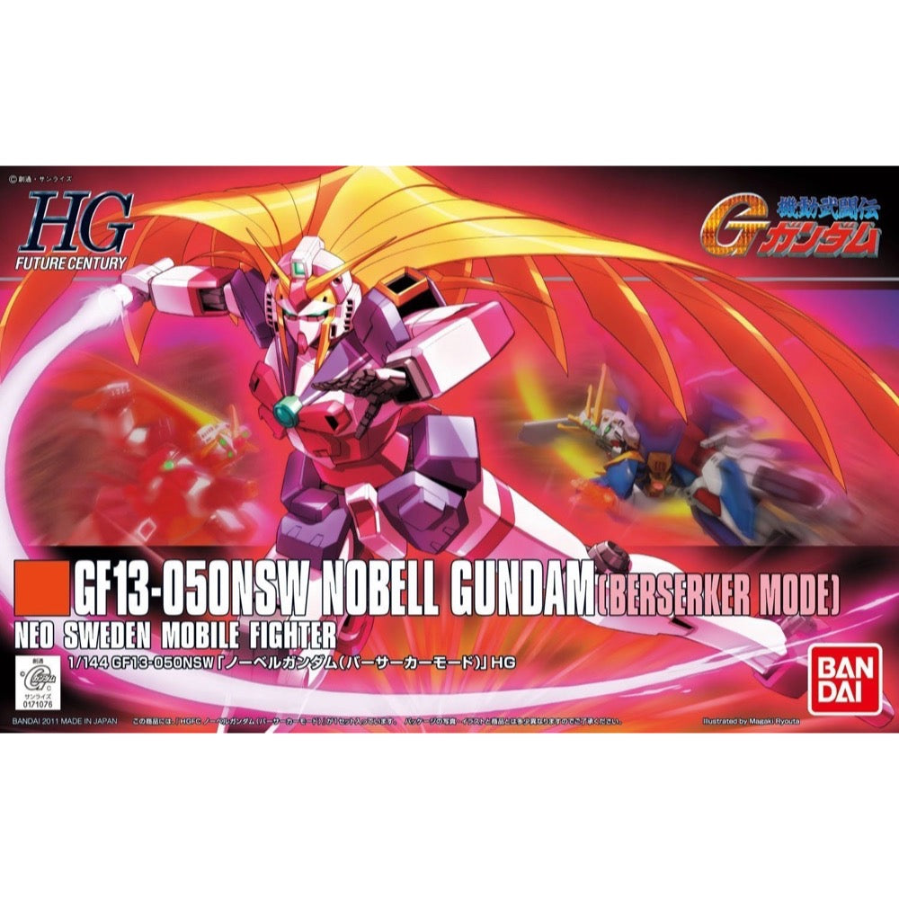 Bandai 5057401 HGUC 1/144 Nobell Gundam Berserker Mode G Gundam |  Hobbies Online