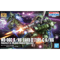 Bandai 5057576 HG 1/144 Zaku Type C-6/R6 Mobile Suit Gundam The Origin |  Hobbies Online