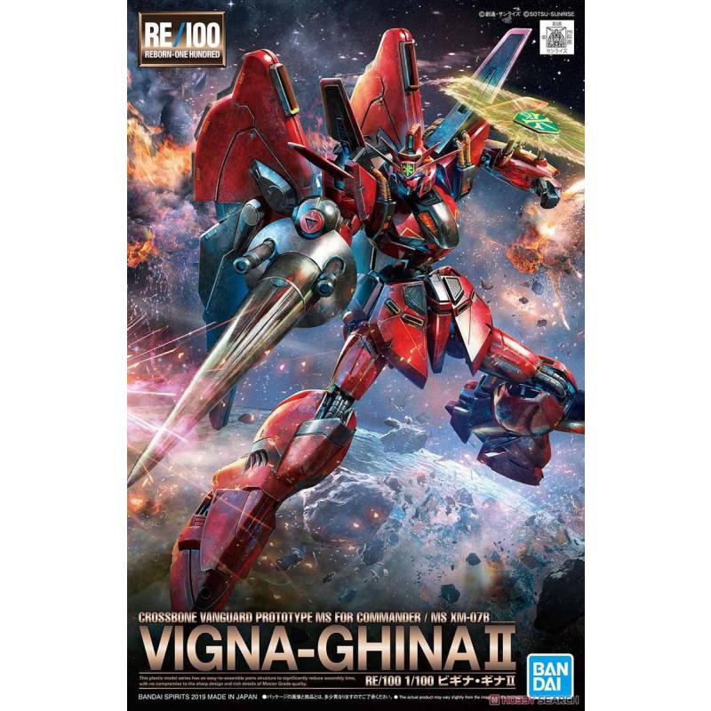 Bandai 5057616 RE 1/100 Vigna-Ghina II Gundam F91 |  Hobbies Online