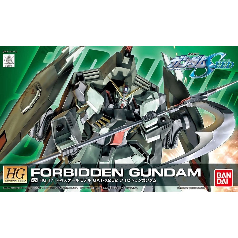 Bandai 5057914 HG 1/144 R09 Forbidden Gundam Seed |  Hobbies Online