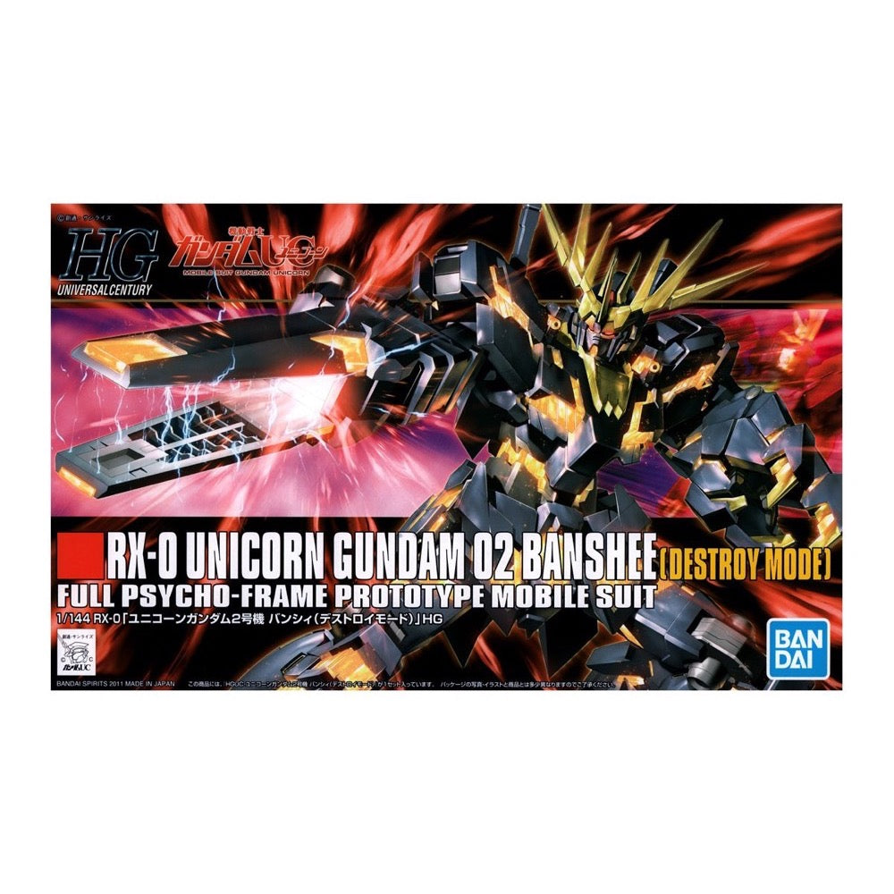 Bandai 5057983 HGUC 1/144 Banshee Destroy Mode Gundam UC |  Hobbies Online
