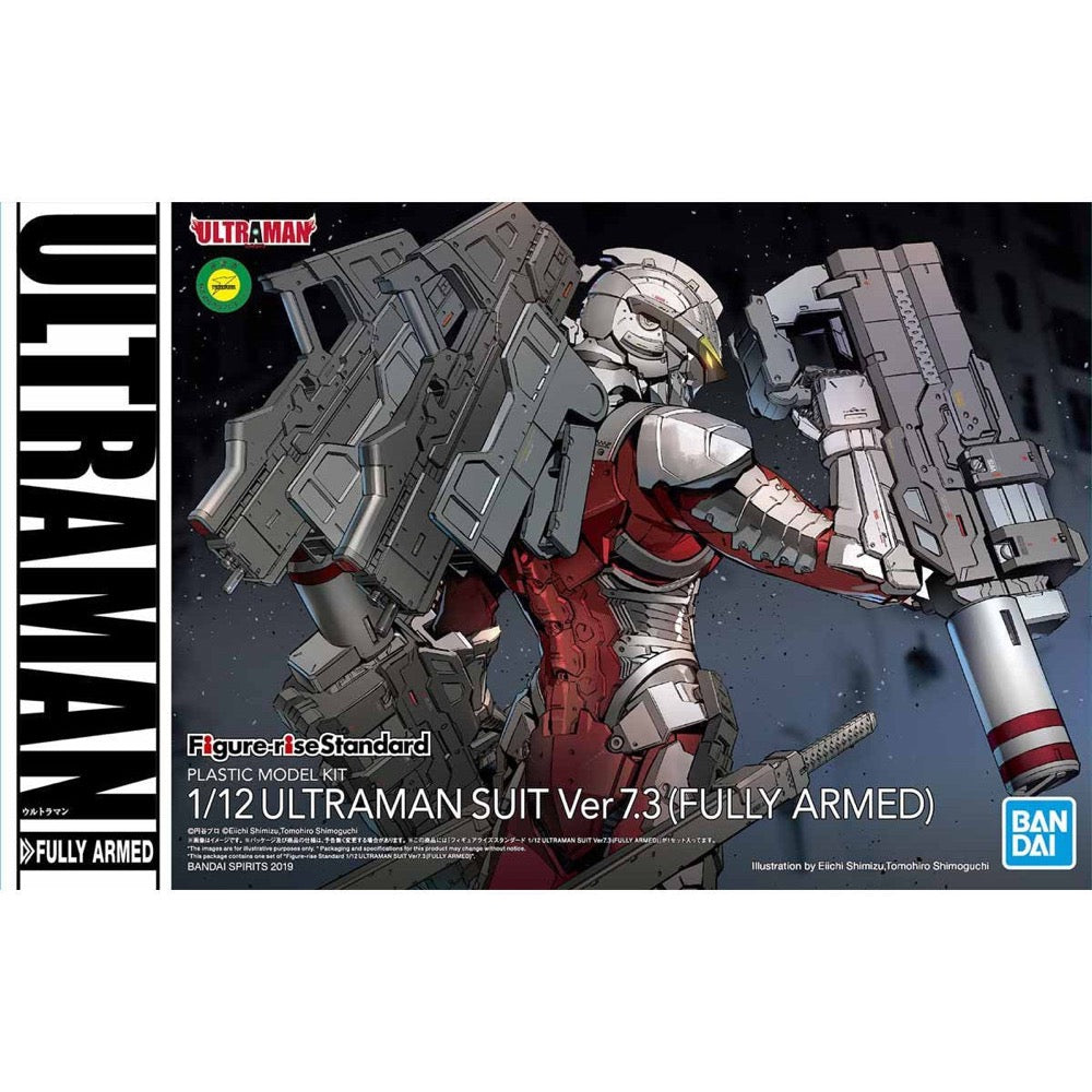 Bandai 5058197 Figure-Rise Standard 1/12 Ultraman Suit Ver 7.3 (Fully Armed) 4573102581976