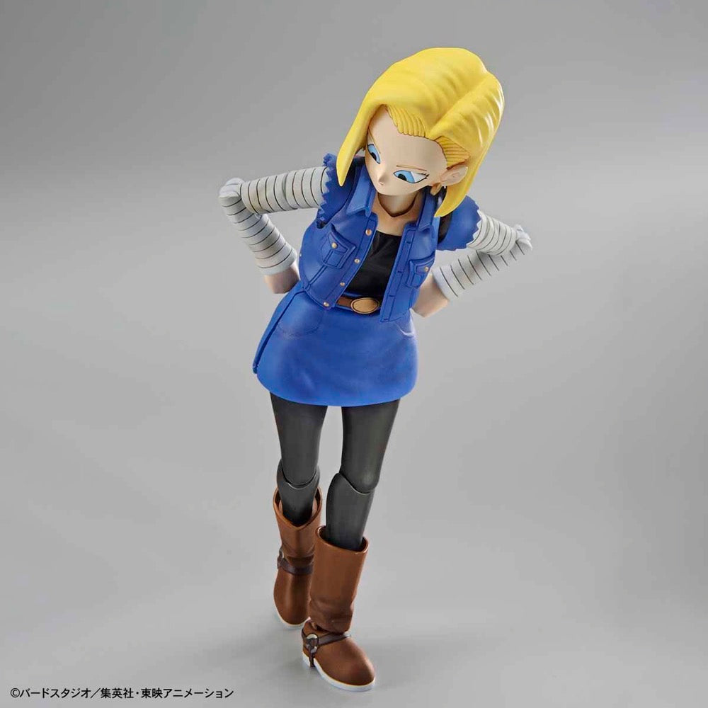 Bandai 50582001 Figure-rise Standard Android 18 Pkg Renewal Dragon Ball Z