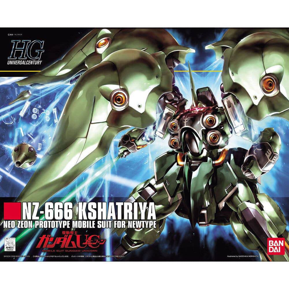Bandai 5058263 HGUC 1/144 NZ-666 Kshatriya Gundam UC |  Hobbies Online