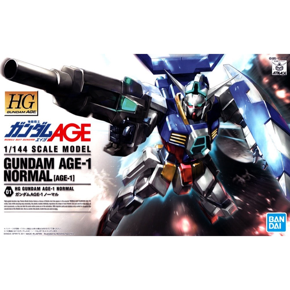 Bandai 5058270 HG 1/144 Gundam AGE-1 Normal |  Hobbies Online