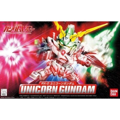 Bandai 5058279 BB360 RX-0 Unicorn SD Gundam |  Hobbies Online