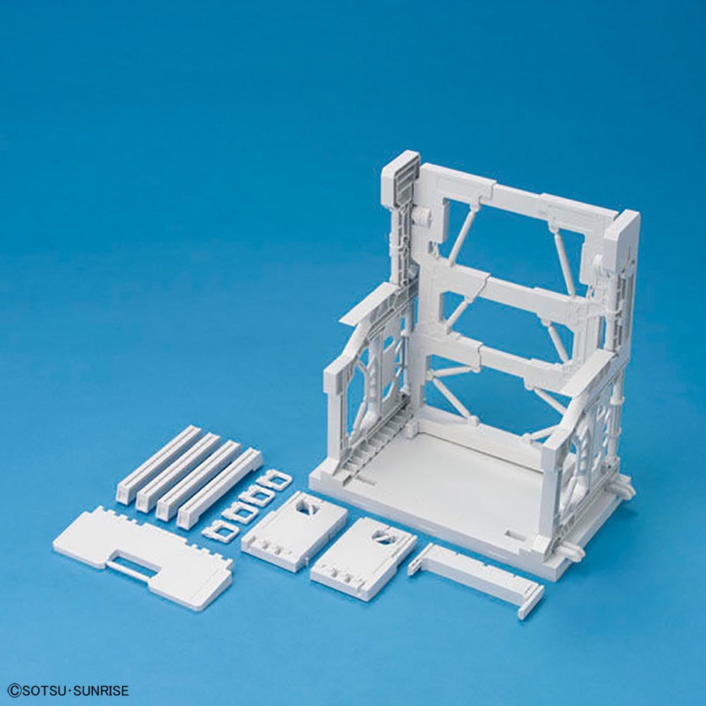 Bandai 5058285 Builders Parts System Base 001 White
