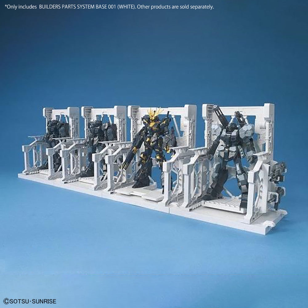 Bandai 5058285 Builders Parts System Base 001 White