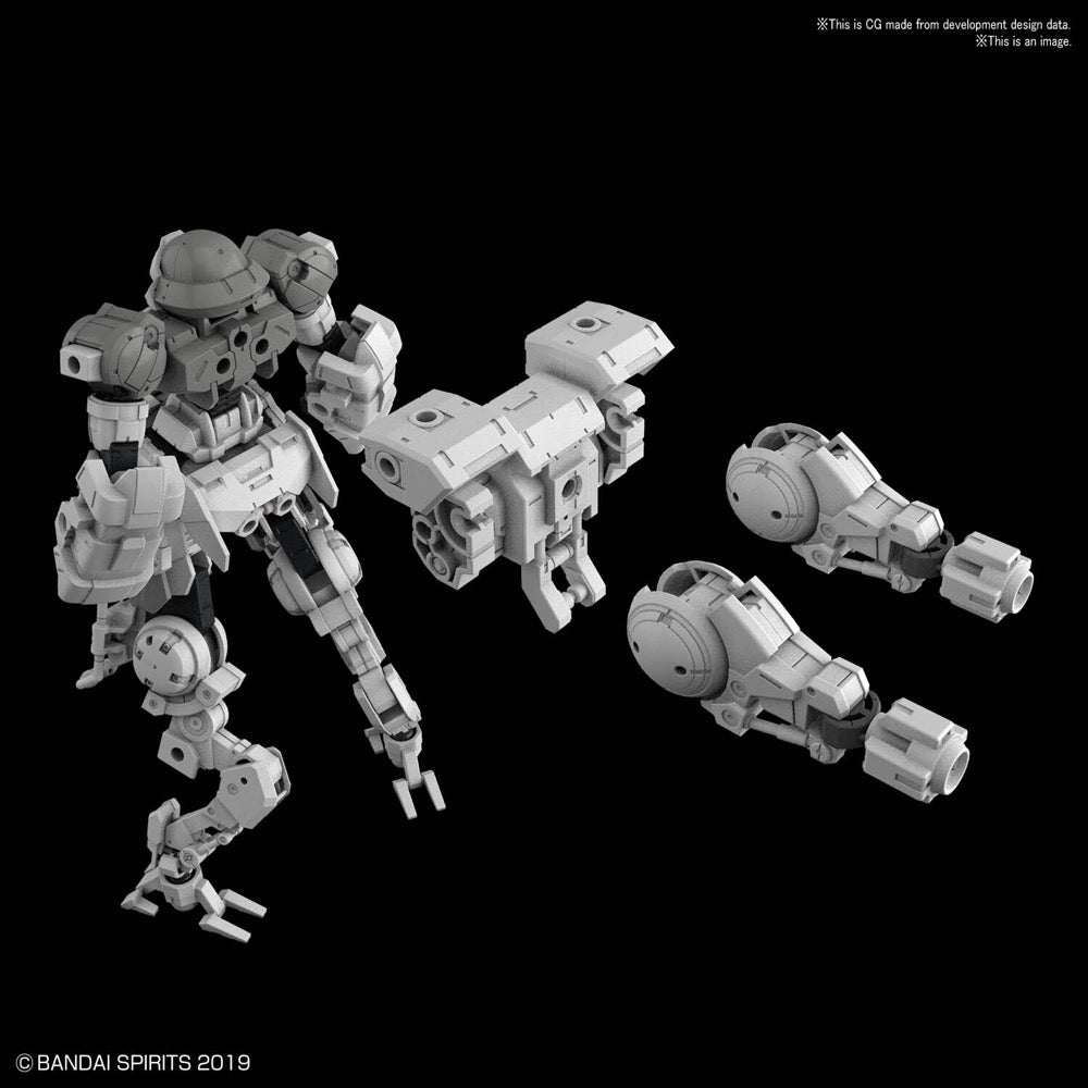 Bandai 5058871  1/144 BEXM-15 Portanova Space Type Gray 30MM |  Hobbies Online
