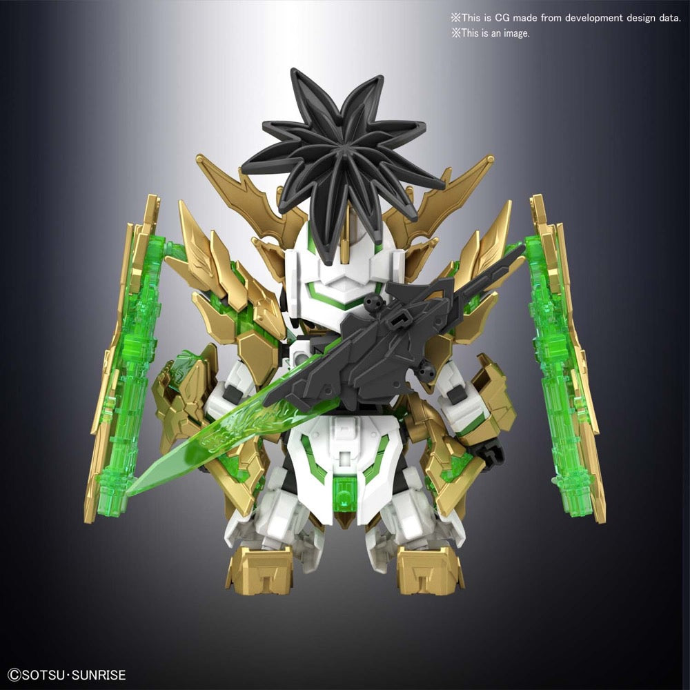 Bandai 5058879 SD Sangoku Soketsuden Long Xian Liu Bei Unicorn Gundam |  Hobbies Online