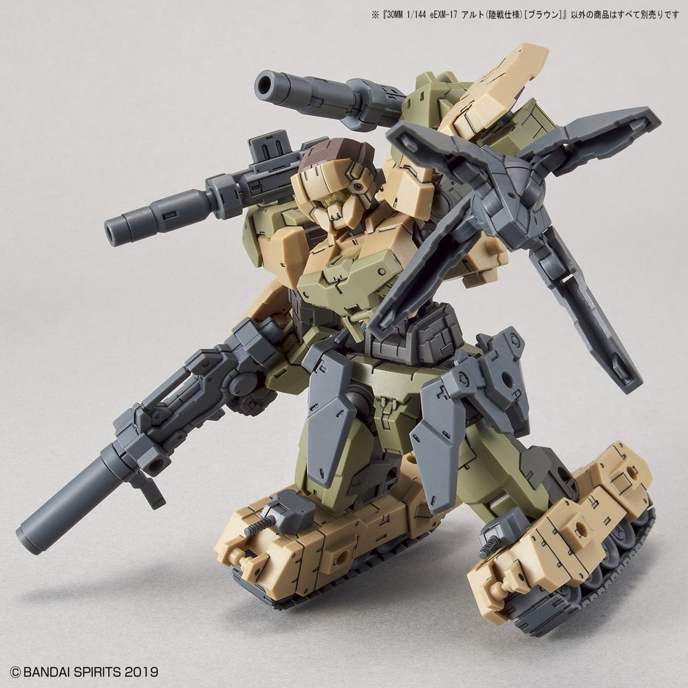 Bandai 5058922  1/144 eEXM-17 Alto Ground Type Brown 30MM |  Hobbies Online