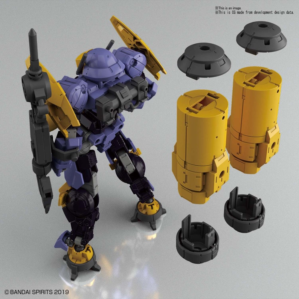 Bandai 5059020 1/144 bEXM-15 Portanova Marine Type Purple 30MM 4573102590206