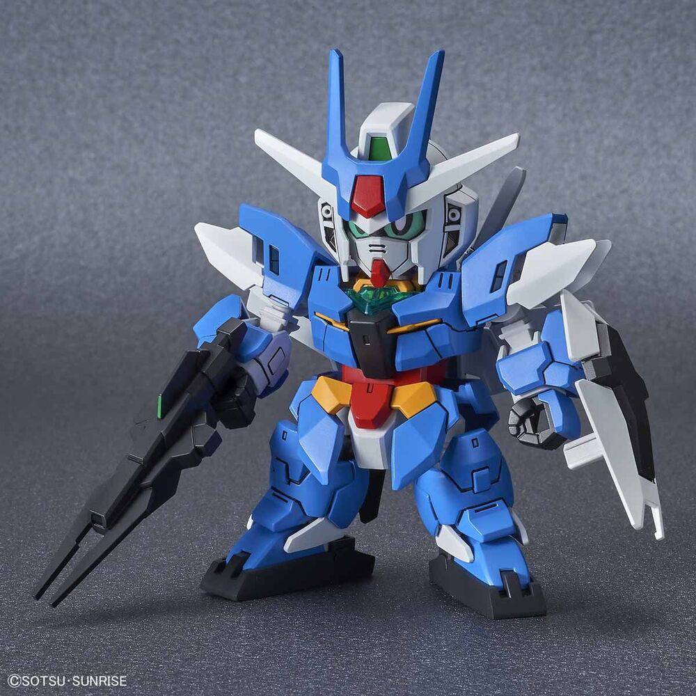 Bandai 5059124 SD Gundam Cross Silhouette Earthree Gundam Build Divers |  Hobbies Online