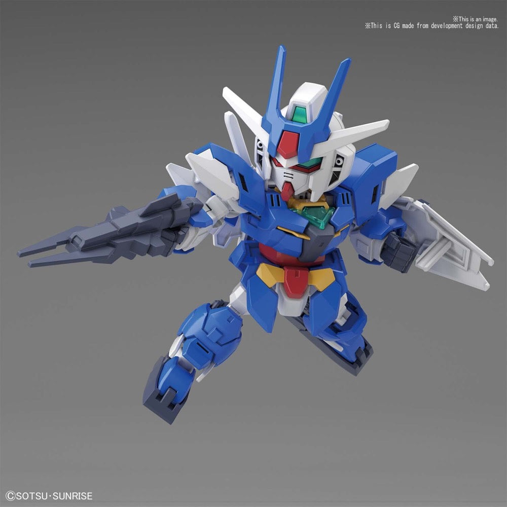 Bandai 5059124 SD Gundam Cross Silhouette Earthree Gundam Build Divers |  Hobbies Online