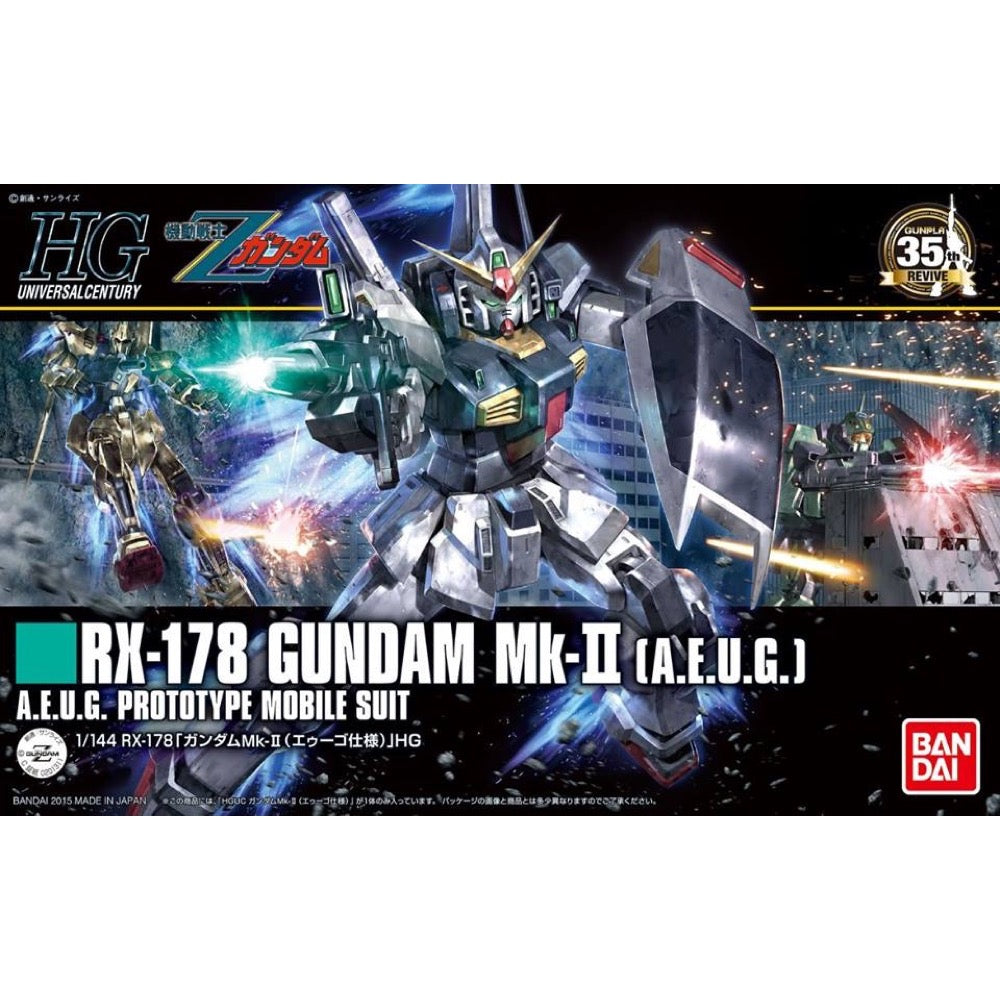 Bandai 5059168 HGUC 1/144 Rx-178 Gundam Mk-II AEUG Zeta Gundam |  Hobbies Online