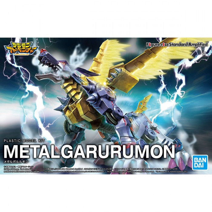 Bandai 50595541 Figure-rise Standard Metal Garurumon Amplified Digimon |  Hobbies Online