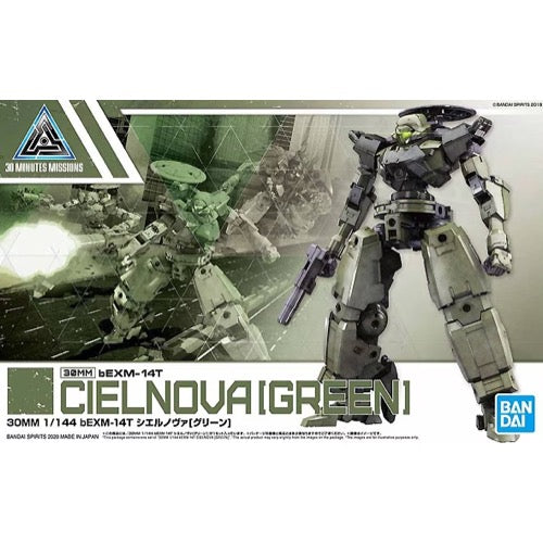 Bandai 5060252 1/144 bEXM-14T Cielnova Green 30MM 4573102602527