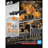 Bandai 5060255 Customize Effect Burst Scene Version Orange 30MM