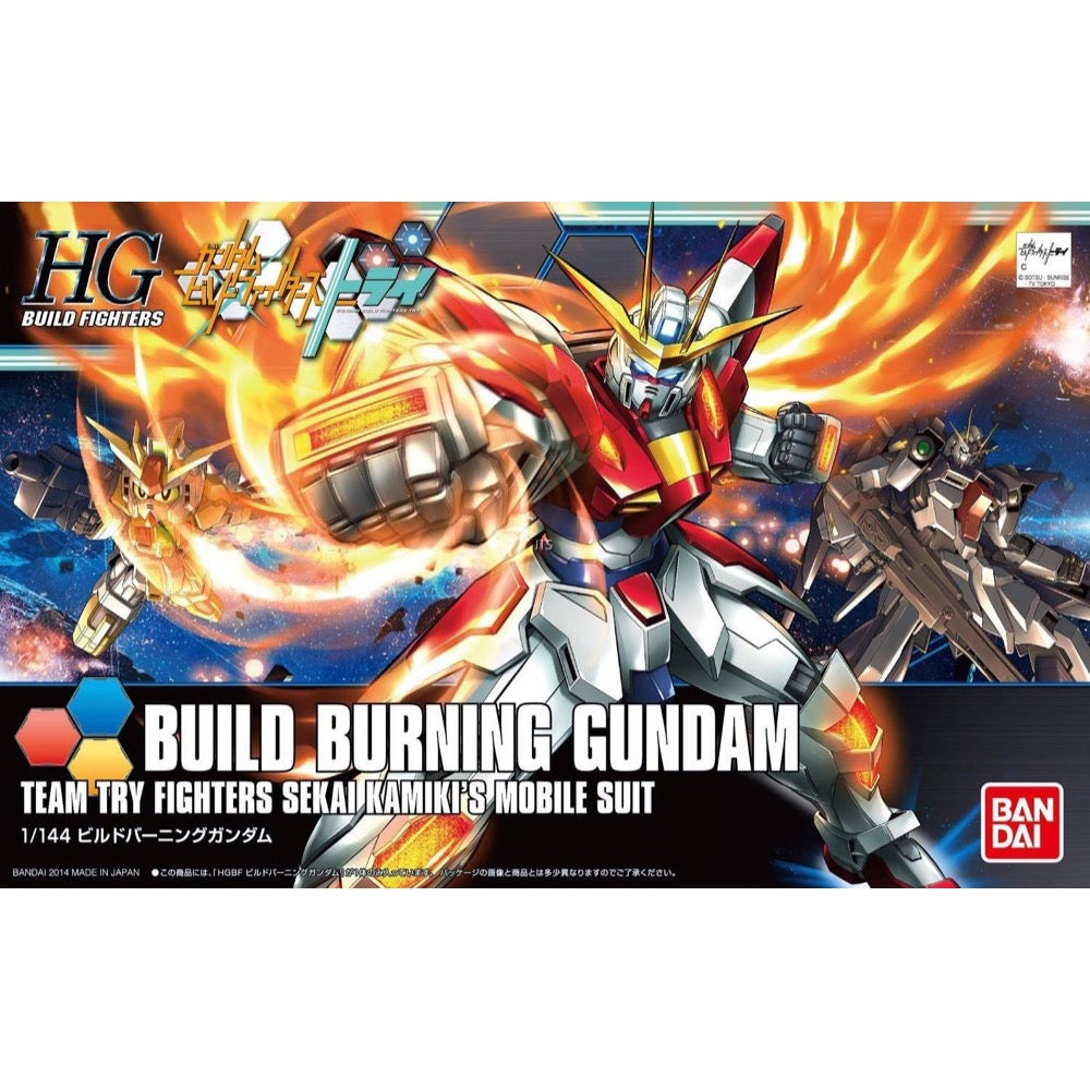 Bandai 5060373 HGBF 1/144 Build Burning Gundam Build Fighters |  Hobbies Online