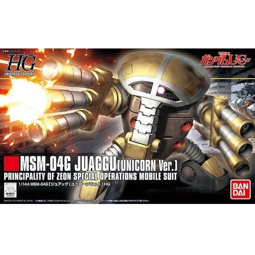 Bandai 5060399 HGUC 1/144 Juaggu Unicorn Version Gundam UC